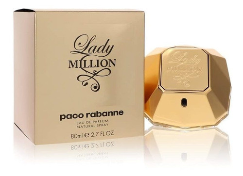 Lady Million By Paco Rabanne 2.7 Oz Eau De Parfum Clxki