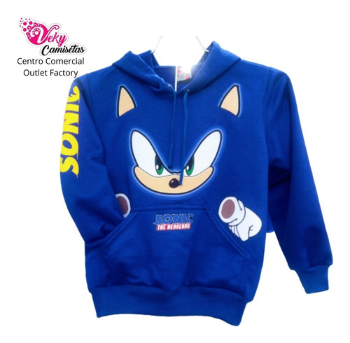 Buzo De Sonic Personalizado