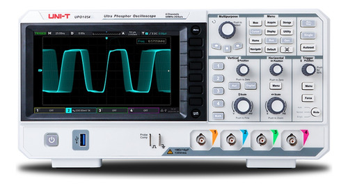 Uni-t Osciloscopio Digital Ultra Fosforo 3d Upo1054 50mhz