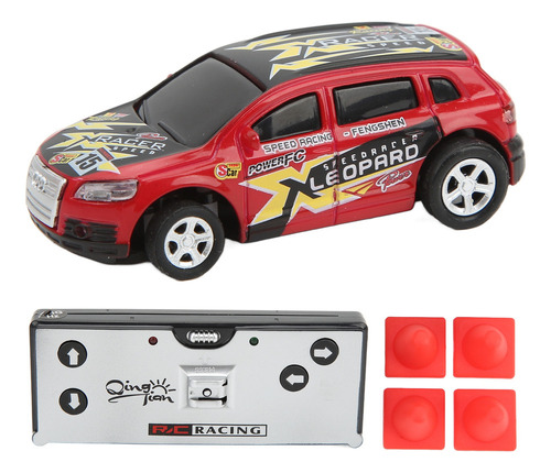 Mini Vehículo Rc Racing 4 Way Drift Car 1:64 Tamaño De Lata