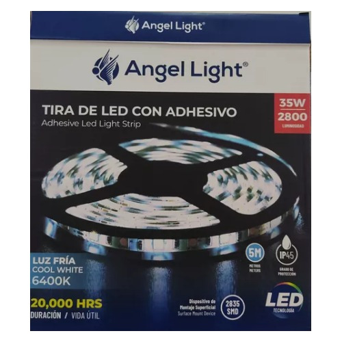 Tira Led Con Adhesivo 5 Metros Angel Light