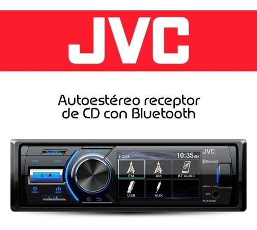 Autoestéreo Marino Receptor Medios Digitales Kd-x560bt Usb