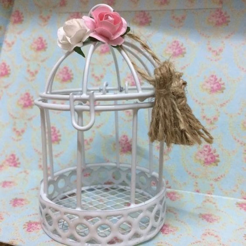 Jaulas Mini Souvenirs Decorar Fiestas Shabby Chic Vintage