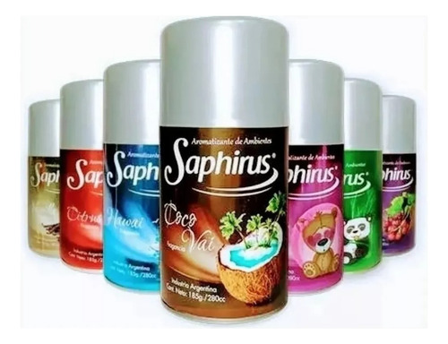 Aerosol Saphirus Oficial Combo X 12 Fragancias