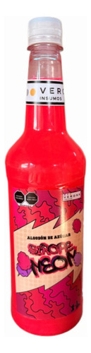 Jarabe Syroope 1l Endulzante Sabor Algodon Neon/ 50 Sabores