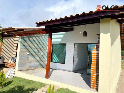 Imagem 2 de 10 de Casa Em Condomínio / Excelente Oportunidade / 02 Quartos / Jardim / Mini Cinema / Hidromassagem / À Venda, Por R$ 284mil / Gravatá/pe - Ca0638
