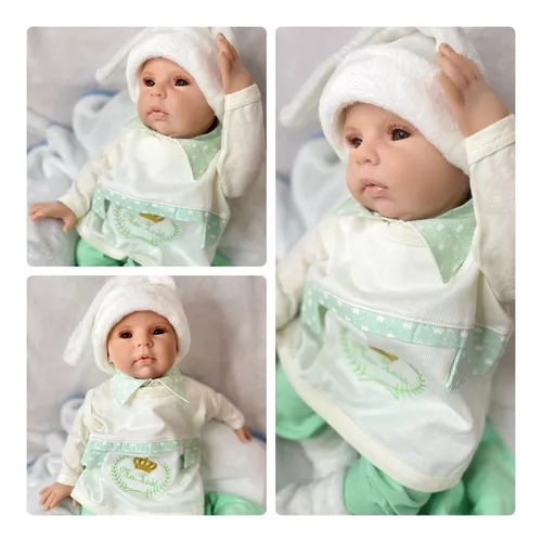 Bebê Reborn Realista Anny Doll Baby Menino Cotiplás 2440 - Chic Outlet -  Economize com estilo!