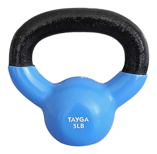 Pesa Rusa Kettlebell De 5 Lb/2.25 Kg Crossfit Gym Azul