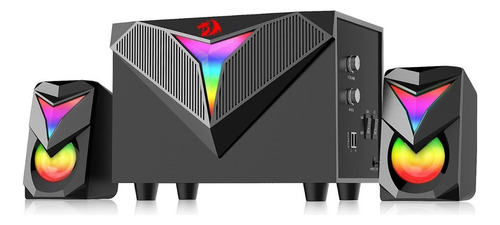Caixa De Som Redragon Gs700 Toccata Gaming Aux 3,5mm