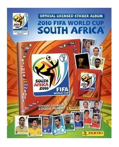 Album Copa Do Mundo 2010 Com Todas As Figurinhas Para Colar