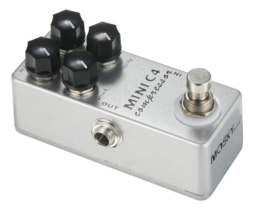 Pedal De Efectos True C4 Mini Compressor Bypass Moskyaudio