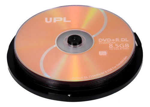 . 10pcs 215min 8x Dvd+r Dl 8.5gb Disco En Blanco Dvd Disco .