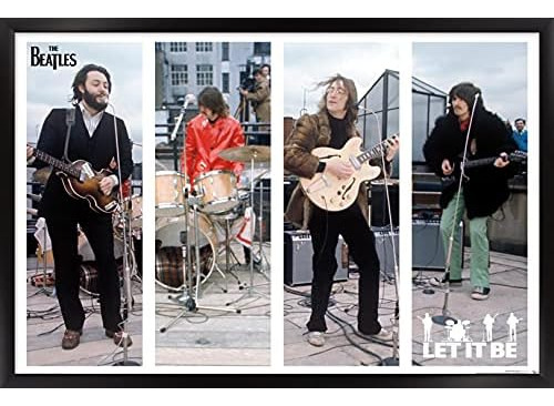 The Beatles - Let It Be Bars Wall Poster, 22.37  X 34.0...