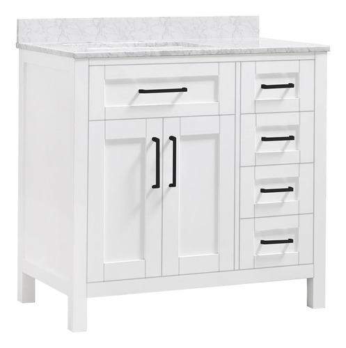 Ove Decors Maya Plus - Tocador De Baño Con Lavabo Individual