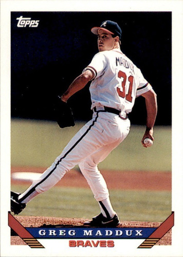 Mlb Greg Maddux - Topps Traded 1993 # 54t