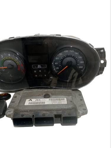 Kit Code Injeção Renault Clio 1.0 16v 2016 Cod 237103569r (Usado)