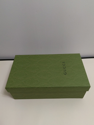 Caja Gucci Original Para Calzado Tamaño 37x21x13