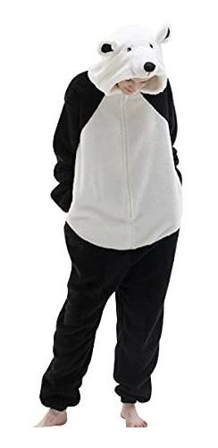 Disfraz Talla Small Para Mujer De Oso Panda Tipo Pijama
