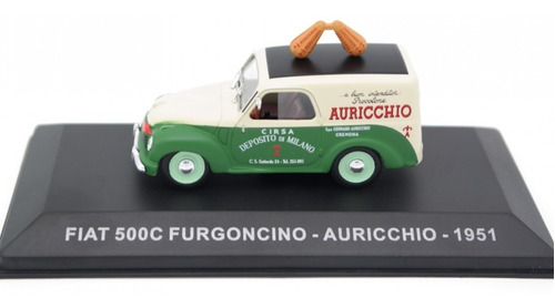 Fiat 500c Furgoncino Auricchio 1951 Escala 1:43 Precioso