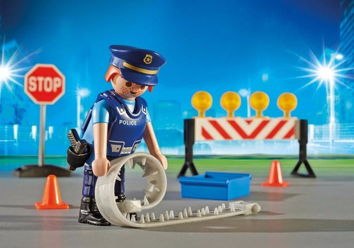 Imagen 5 de 7 de Playmobil 6924 City Action Control De Policia Original Intek