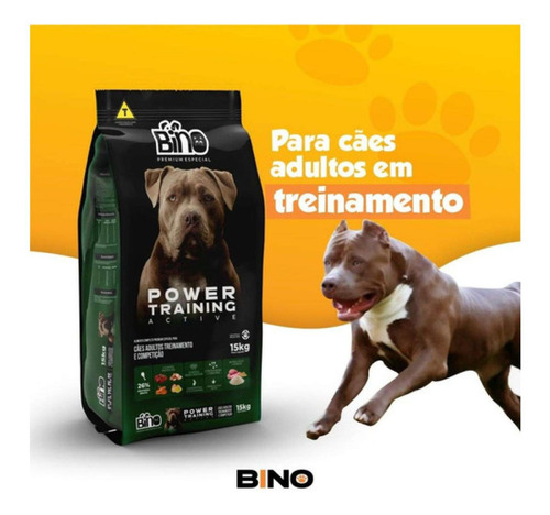 Ração Para Cachorro Com Whey Power Training 26% Adulto 15kg