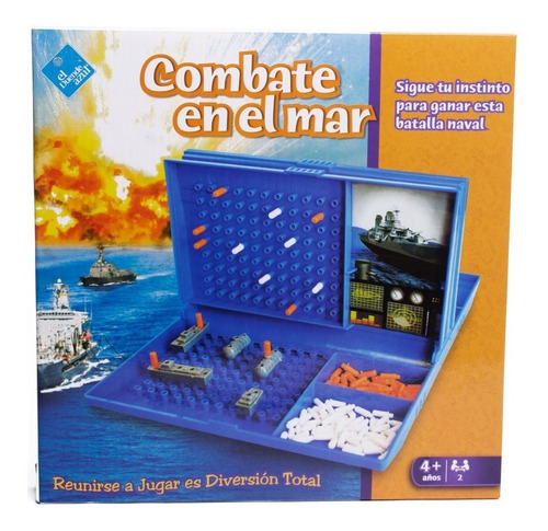 Juego De Mesa Batalla O Combate Naval  El Duende Azul 6287