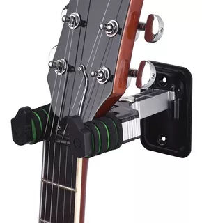 Atril Sujetador Colgador Soporte De Guitarra Para Pared