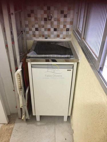 Imagem 11 de 14 de Apartamento Com 1 Dorm, Itararé, São Vicente - R$ 215 Mil, Cod: 2855 - V2855
