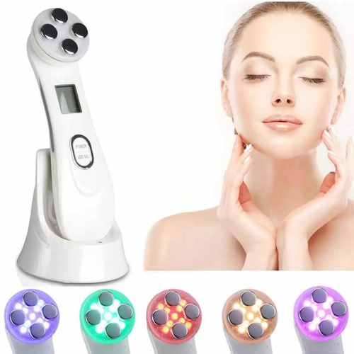 Aparelho Rejuvenescedor Facial 5 Em 1 Radio Frequência 110v/220v