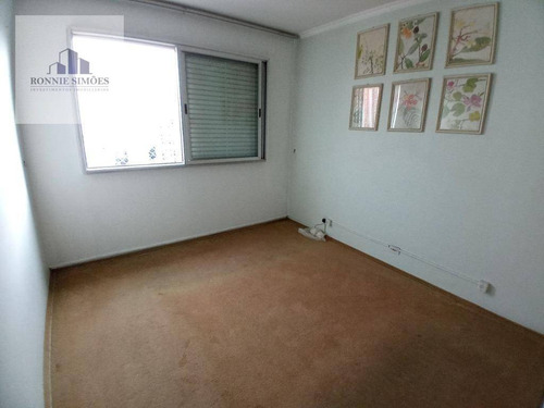 Imagem 17 de 24 de Apartamento À Venda Em Moema, Edifício Guaraú, 3 Dormitórios, Sala Ampla, Cozinha Com Armários, 1 Banheiro, 1 Vaga Na Garagem, 100 M², São Paulo. - Ap1173