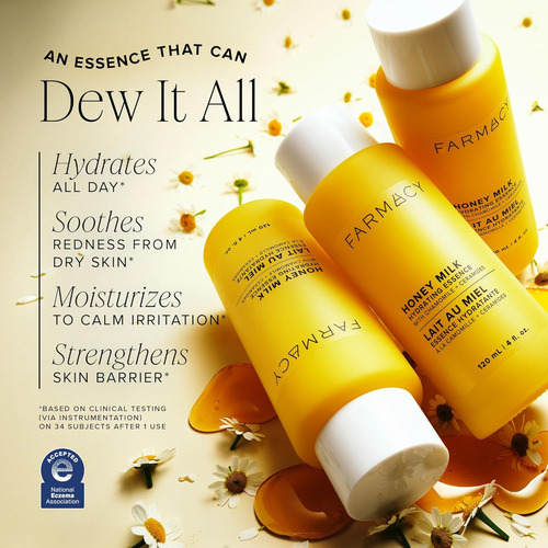Farmacy Hydrating Essence - Hydrating Honey Milk Toner + ...