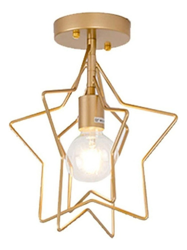 Lámpara De Techo Estrella Iluminación Colgante Moderna E27