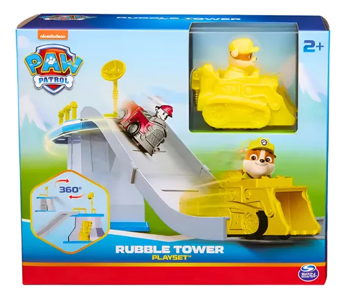 Paw Patrol Playset Mini Torre Con Vehículo Caffaro - 99101