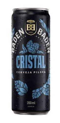 Cerveja Baden Cristal Lata 350ml 