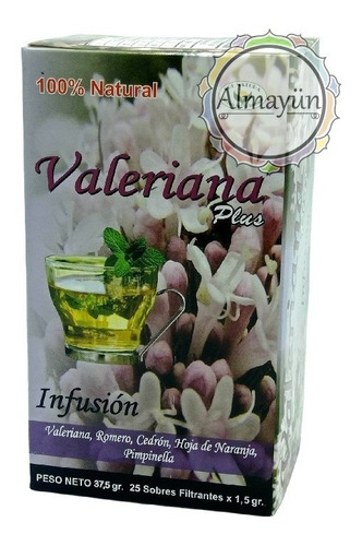 Té Valeriana 25 Bolsitas