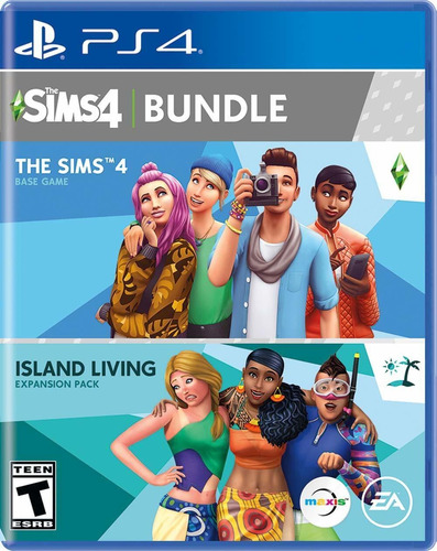 Juego De Ps4 Sims 4 Bundle Island Aventure Nuevo 