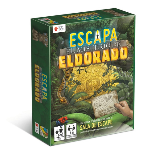 Juego De Mesa - ¡escapa!  El Misterio De El Dorado