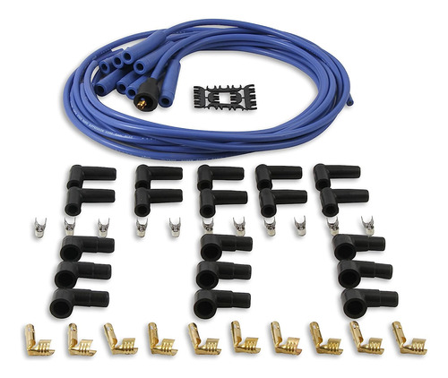 Juego De Cables Para Bujías Accel 4040b, 8mm, Silicona