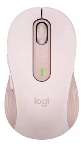 Mouse Inalámbrico Logitech Signature 5 Botones Rosa