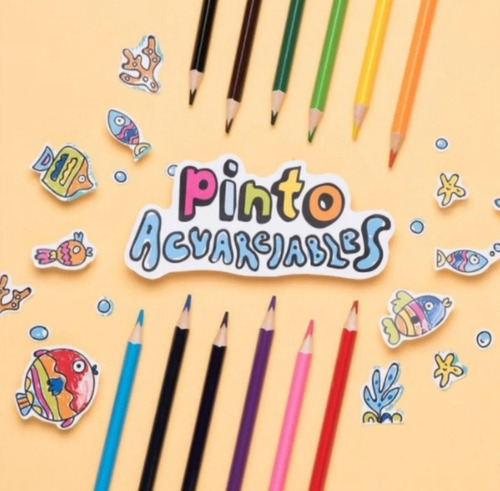 Imagen 2 de 2 de Lapices De Colores Filgo X 12 Colores Acuarelables