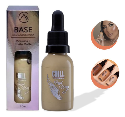 Base Média Chill Angel Wings By Pri Lessa Catharine Hill Tom 1.5