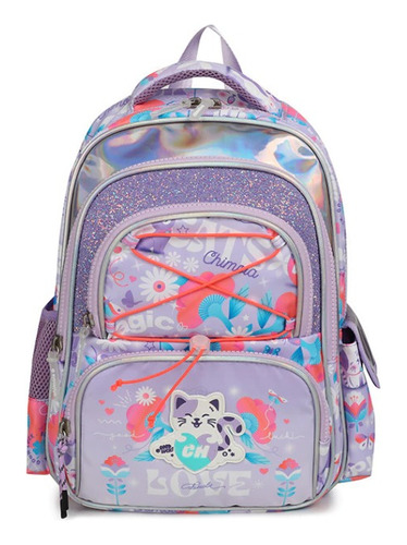 Chimola Mochila Espalda Trama Niveles Rainbow 16 Cat 