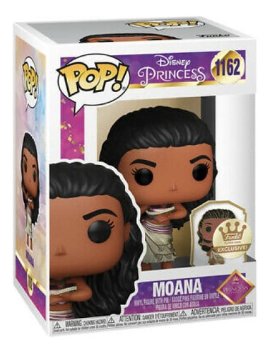 Funko Pop! Disney Princess Moana 1162 Gold Pin Funko Shop