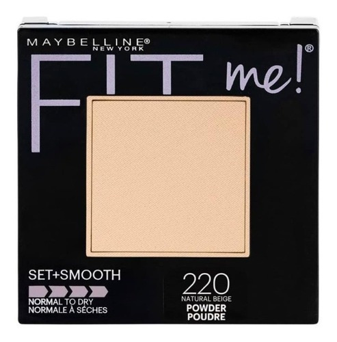 Base de maquillaje en polvo Maybelline Fit Me Fit Me Set + Smooth tono 220 natural beige - 0.3floz