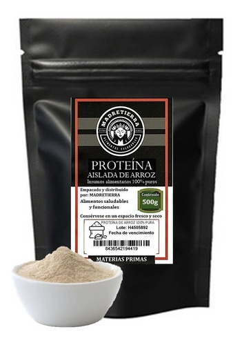 Proteína De Arroz X500g /vegana - g a $74