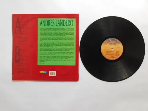 Andres Landero Y Su Conjunto Grandes Cumbias Lp Vinilo 1995 (Usado)
