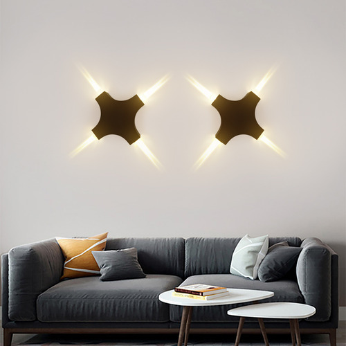 Lâmpada De Parede Led Para Exterior À Prova De Umidade All A
