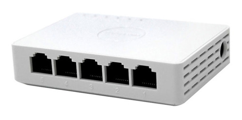 Switch 5 Puertos Gigabit 10/100/1000 Mbps Stc-s0205d