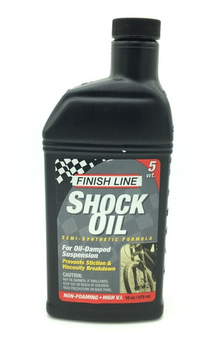 Óleo Para Suspensão Finish Line Shock Oil 5wt 475ml
