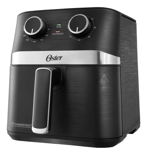 Freidora De Aire Oster Diamondforce 4 Litros Negra